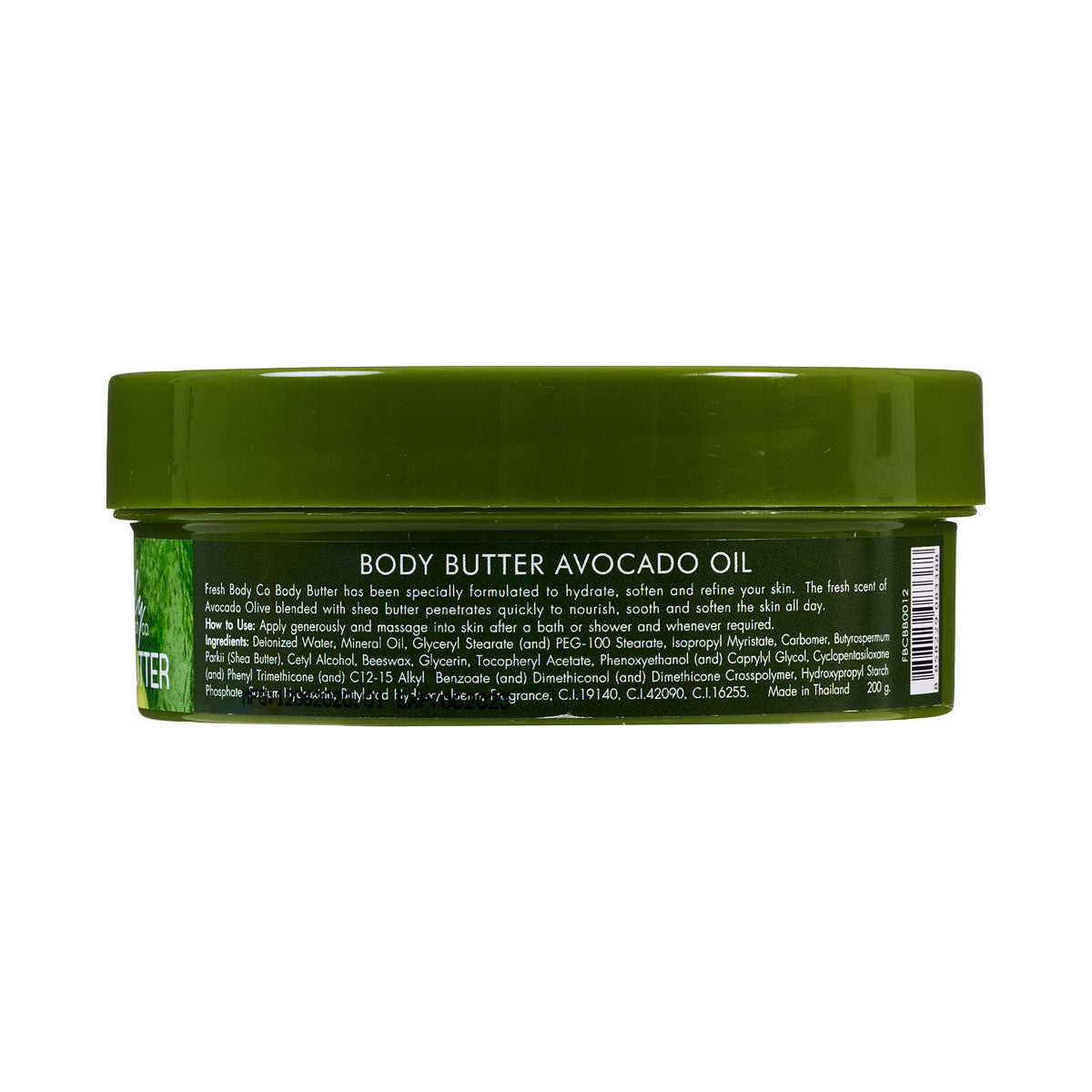 Body Fresh Co Body Butter Avocado Oil