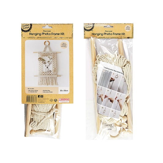 Macrame Hang Photo Frame Kit