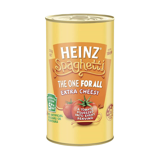 Heinz Spaghetti Extra Cheesey 535g