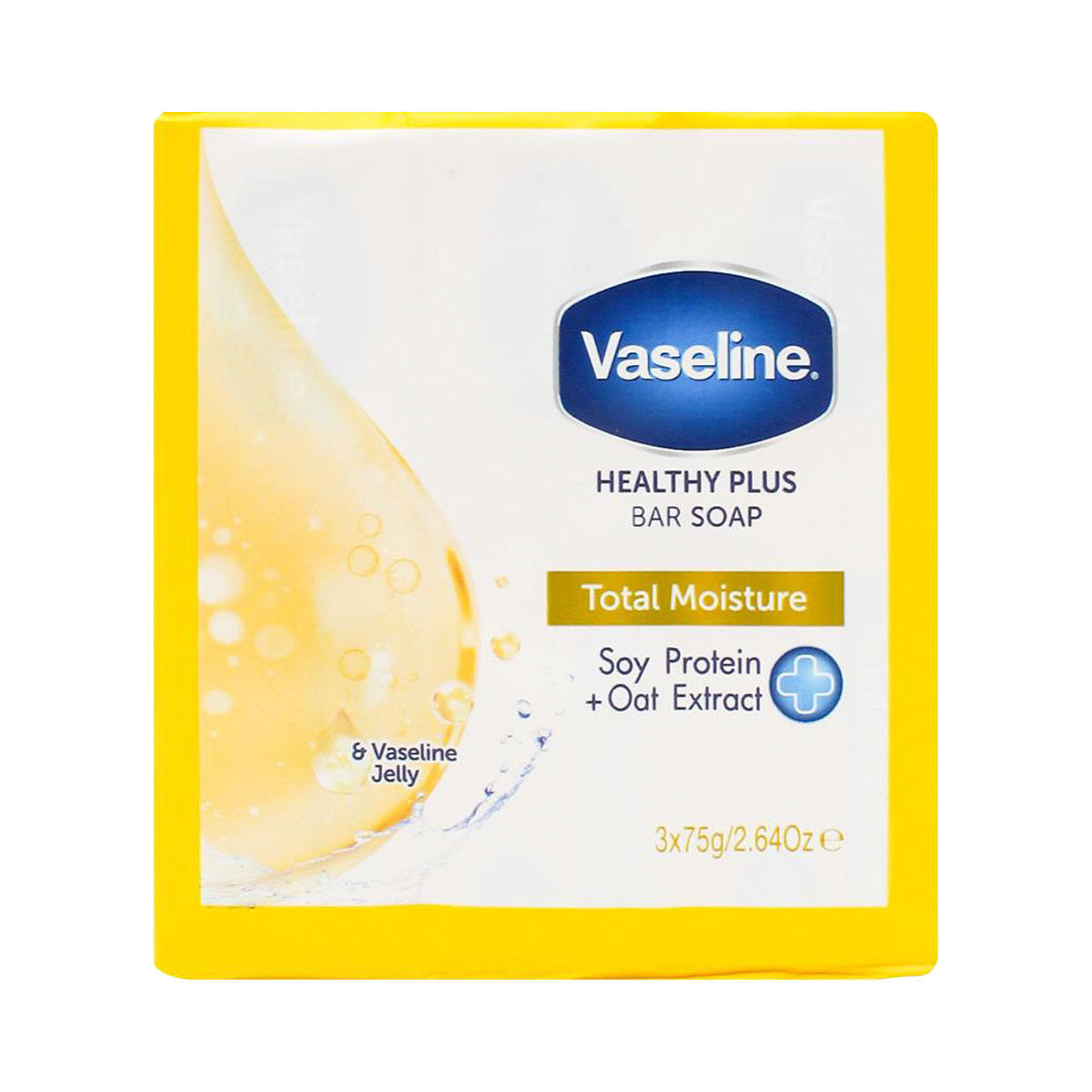 Vaseline Bar Total Moisture 3x75g