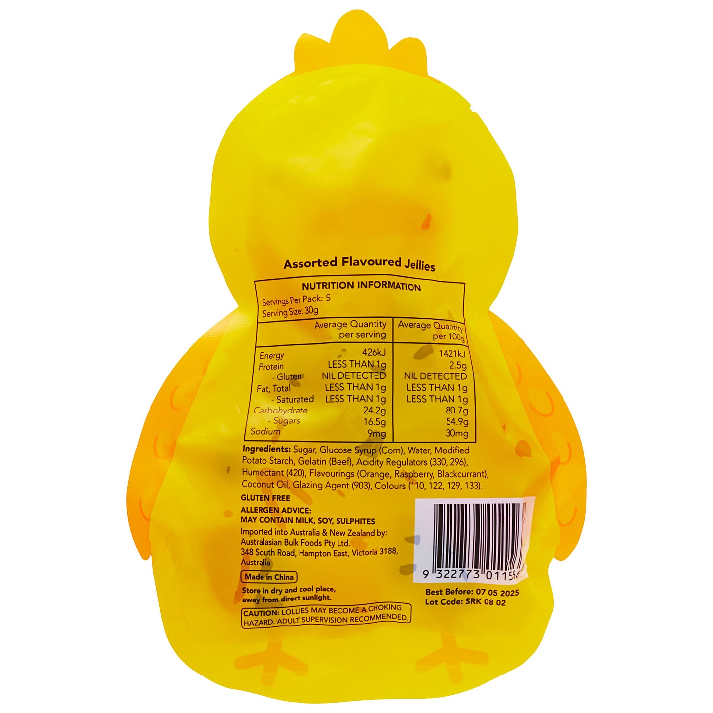 Chick Shaped Jellies 150g