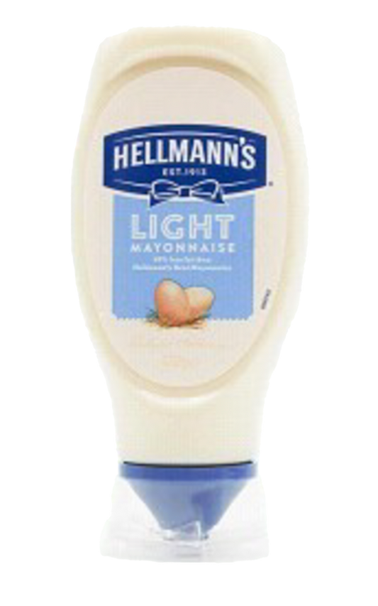 Hellmanns Light Mayonnaise Squeeze 432g