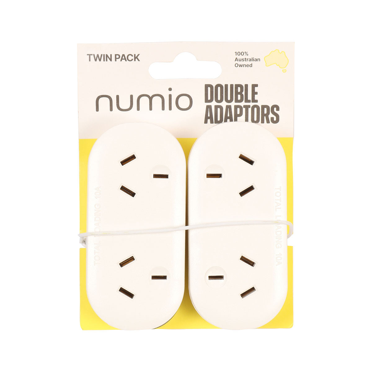 Numio Double Adaptor Left & Right 2pk
