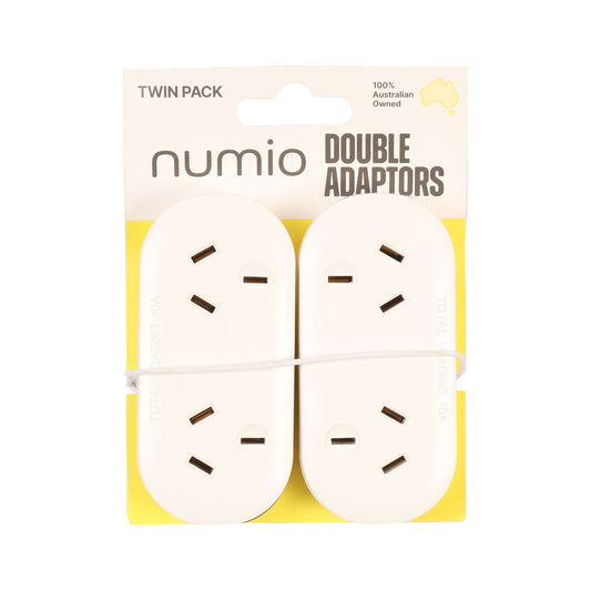 Numio Double Adaptor Left & Right 2pk