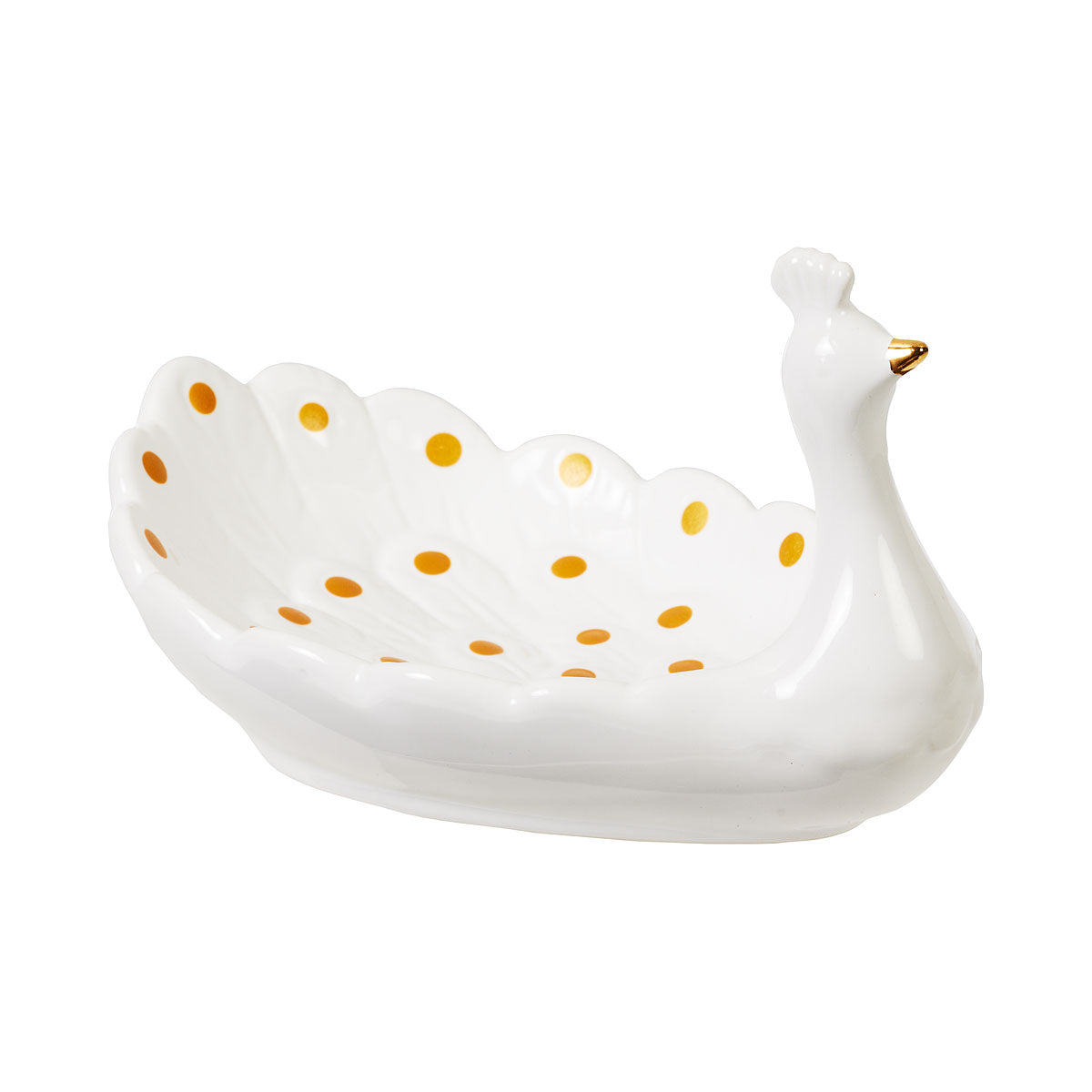 Peacock Trinket Dish