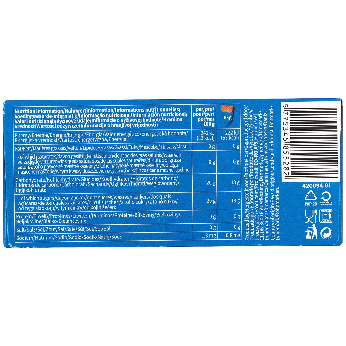 Sunquick Ice Lollies Cola 10pk 60mL