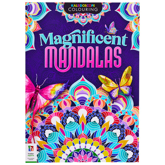 Kaleidoscope Colouring Book Assorted