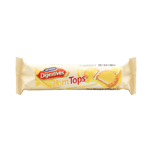 McVitie's Digestives Lem Tops Lemon Flavoured Biscuits 100g