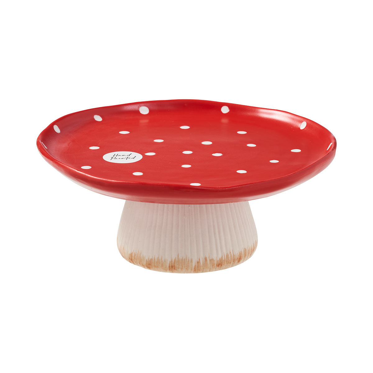 Red Mushroom Cake Stand