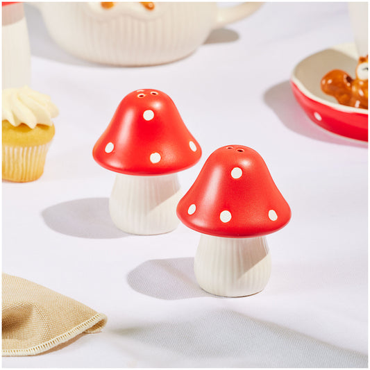 Red Mushroom Salt & Pepper Shaker