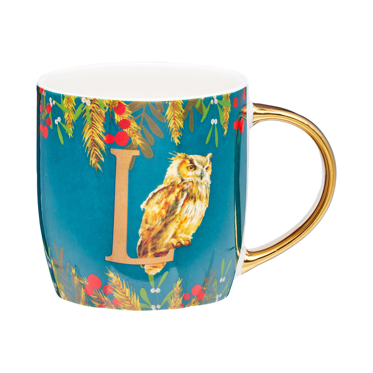Woodland Monogram Mug S,C,L