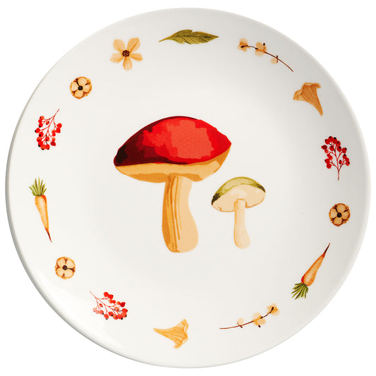 Mushroom Cake Plate Assorted
