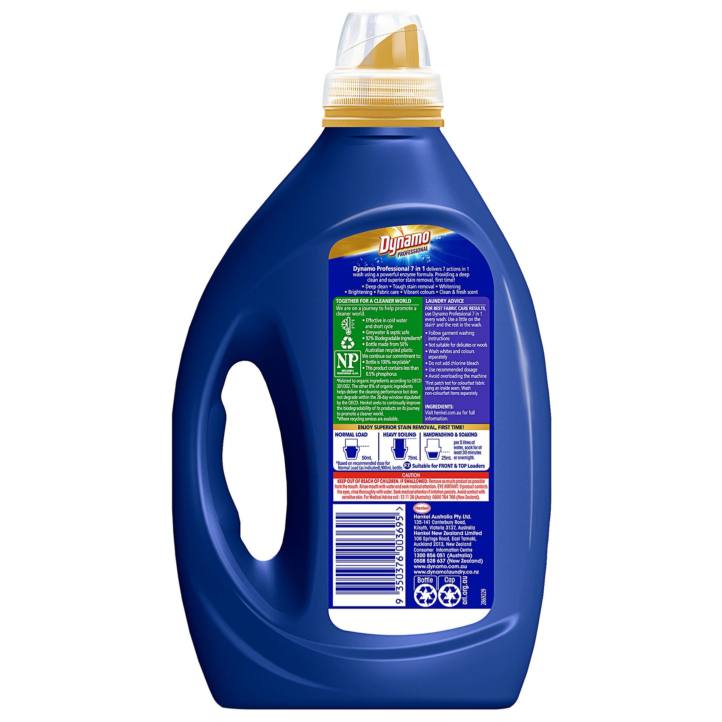 Dynamo Laundry Liquid Professional 7in1 900mL