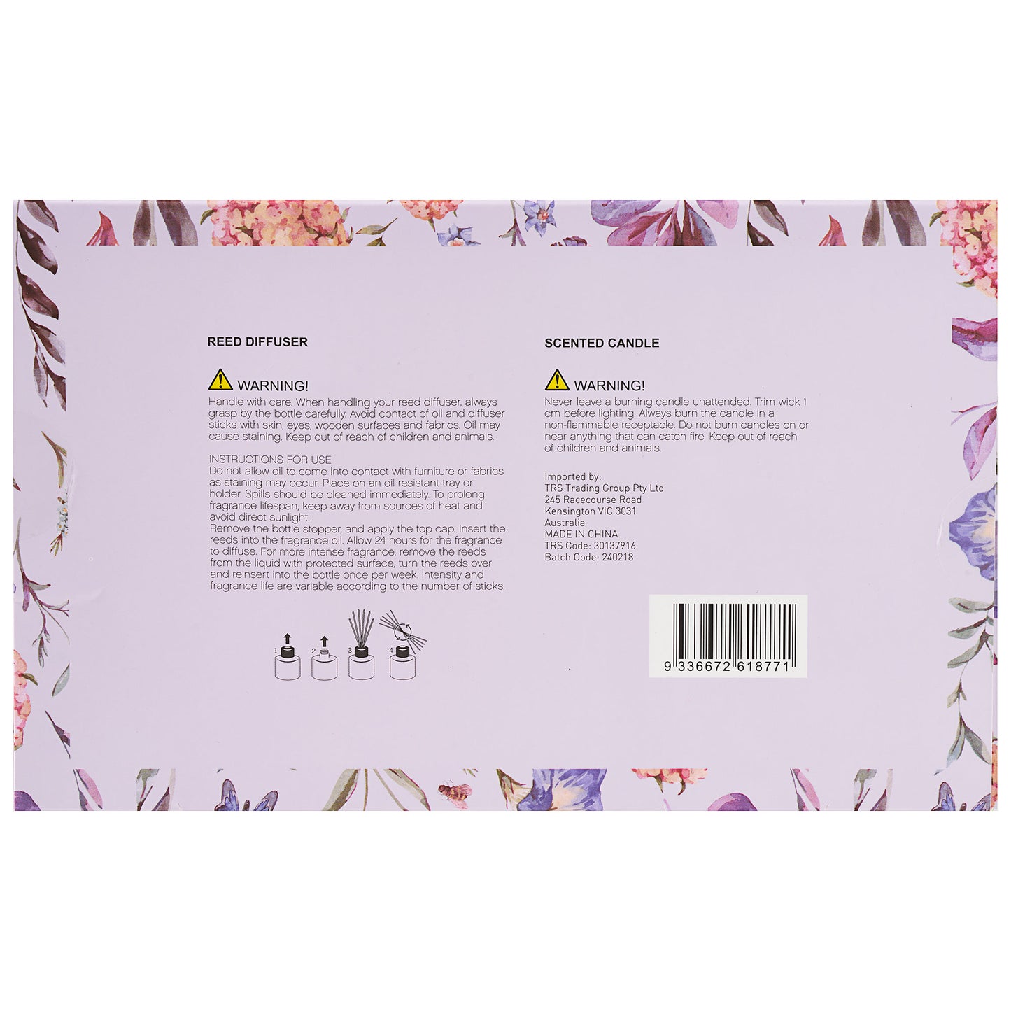 Le Jardin Candle & Diffuser Pack Wonderful