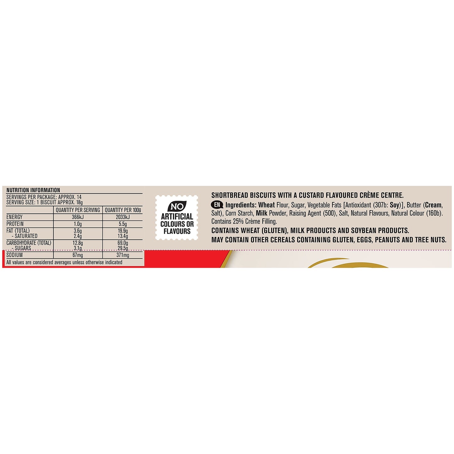 Griffins Melting Moments Biscuits250g