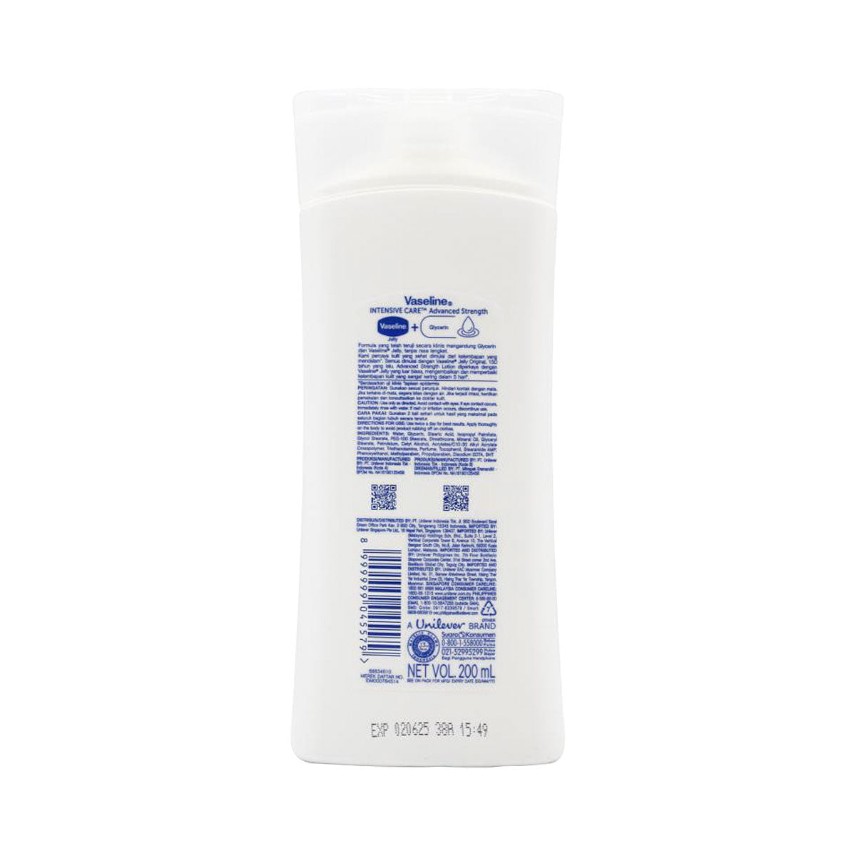 Vaseline Body Lotion Advance 200mL