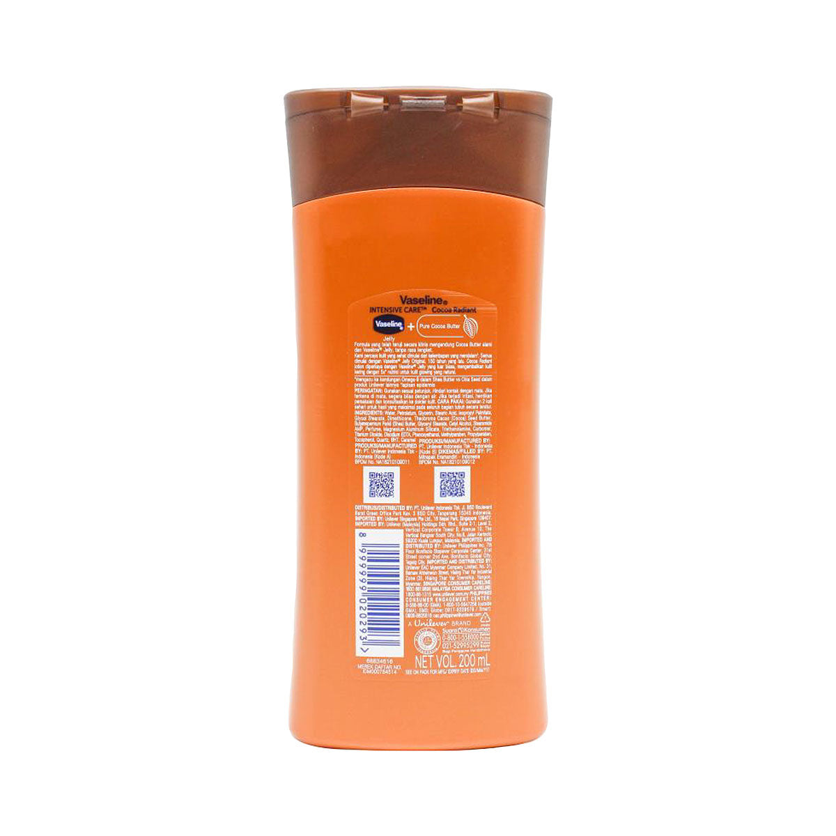 Vaseline Body Lotion Cocoa 200mL