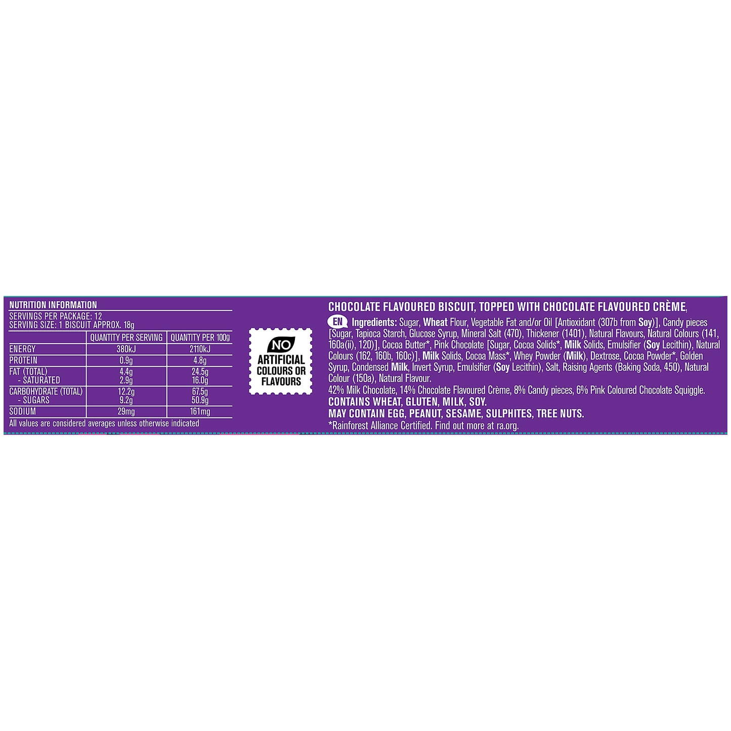 Griffins Squiggles Candy Biscuits 215g