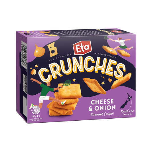 Crunches Cheese & Onion 160g