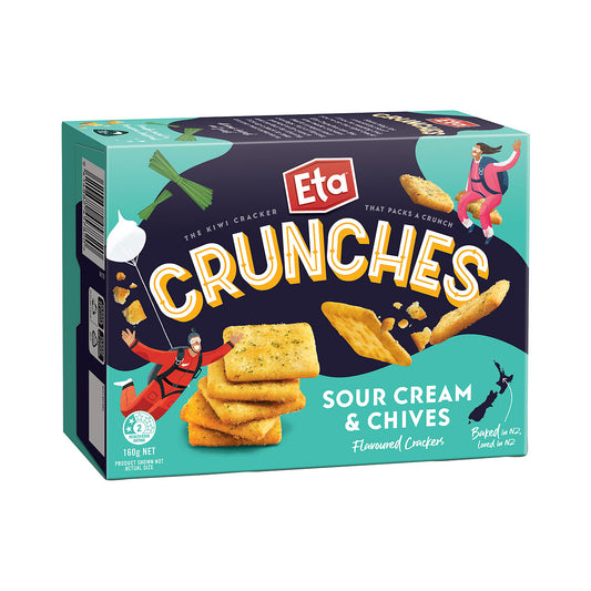 Crunches Sour Cream & Chives 160g