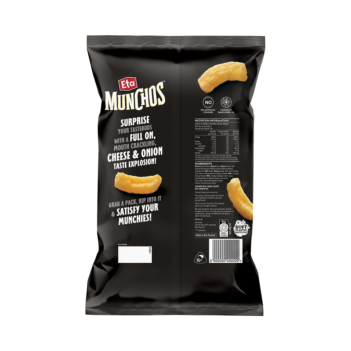 Eta Munchos Cheese & Onion 100g
