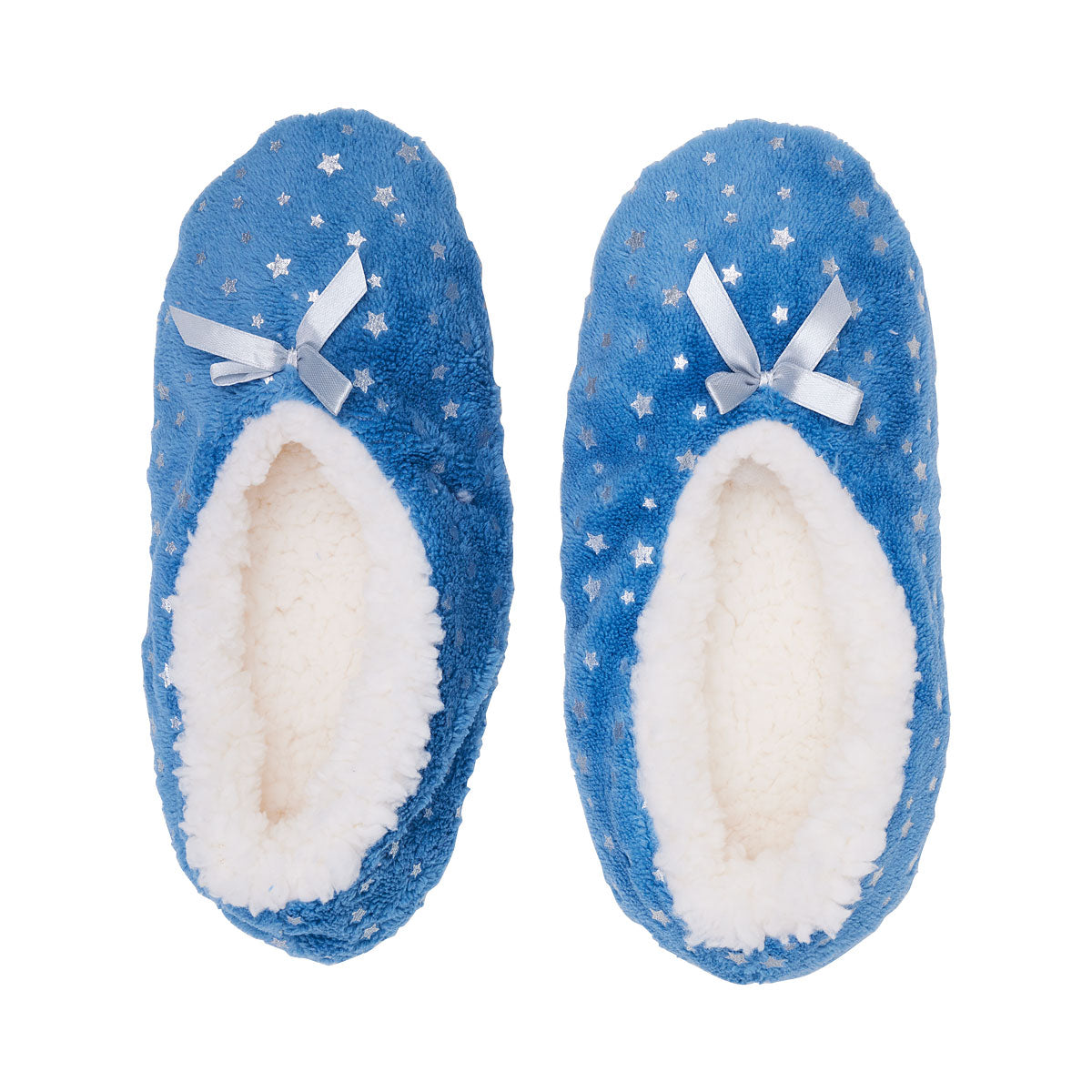 Sherpa Slipper with Stars Assorted