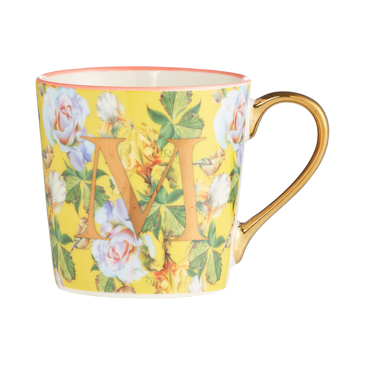 Silk Road Monogram Mug M,J,A