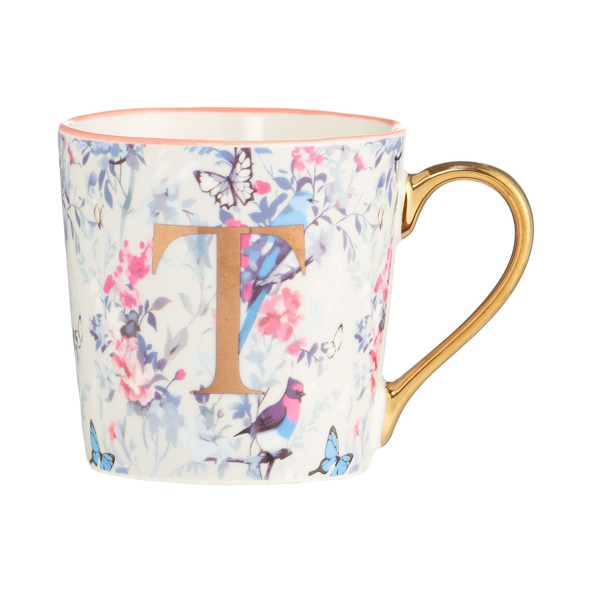 Silk Road Monogram Mug B,E,T