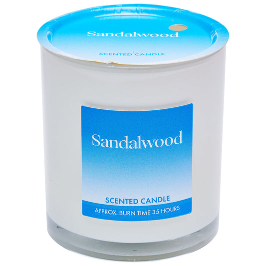 Scented Glass Candle Sandalwood