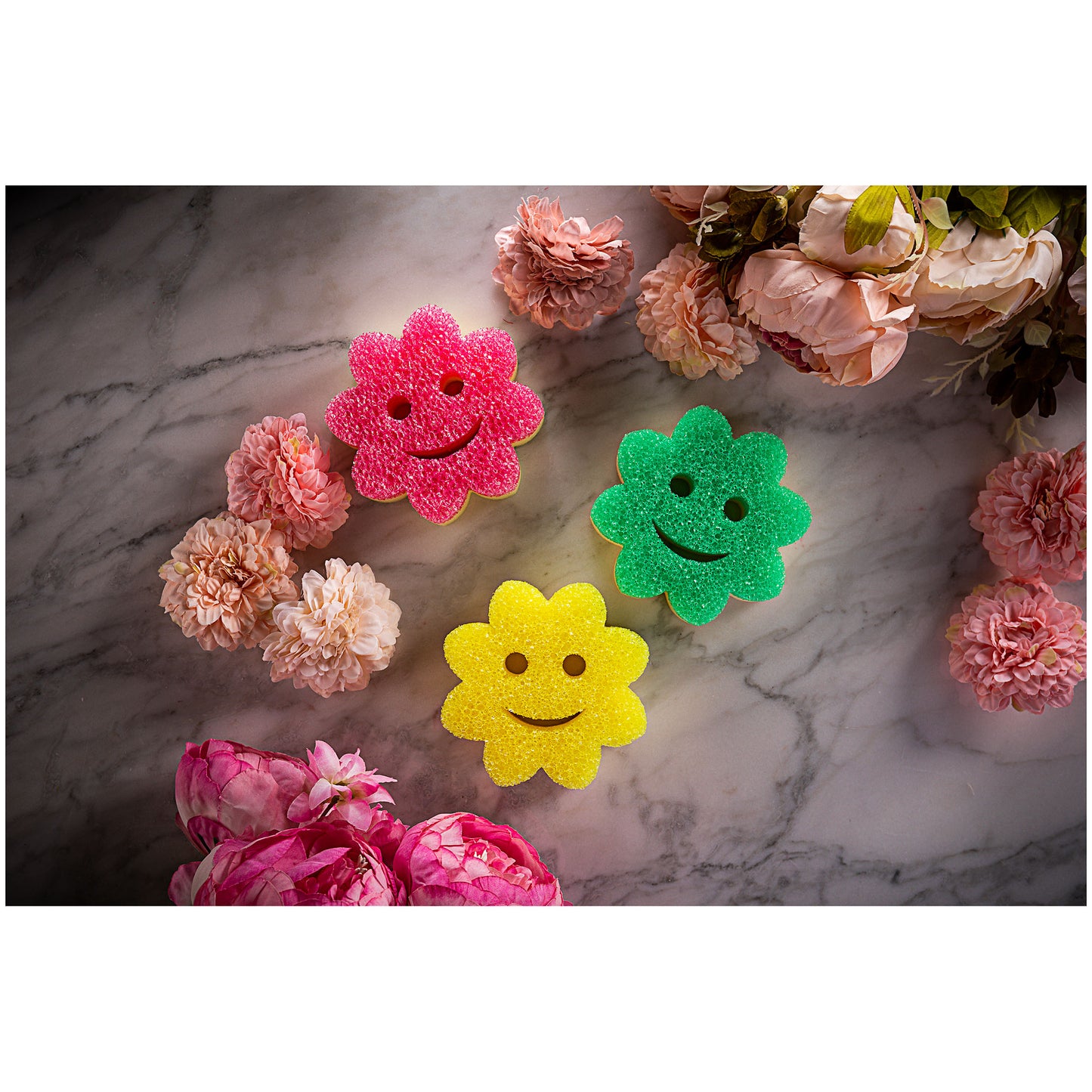 Scrub Daddy Scrub Mommy Power Flower 3pk
