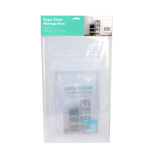 Supa Clear Stackable Shoe Box