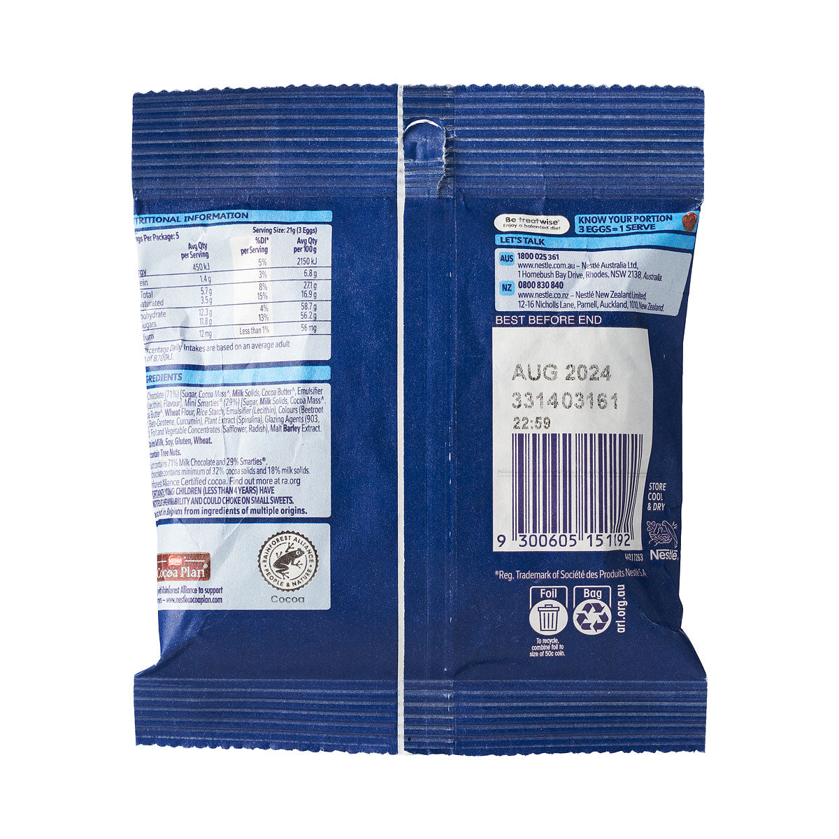 Smarties Mini Eggs 110g