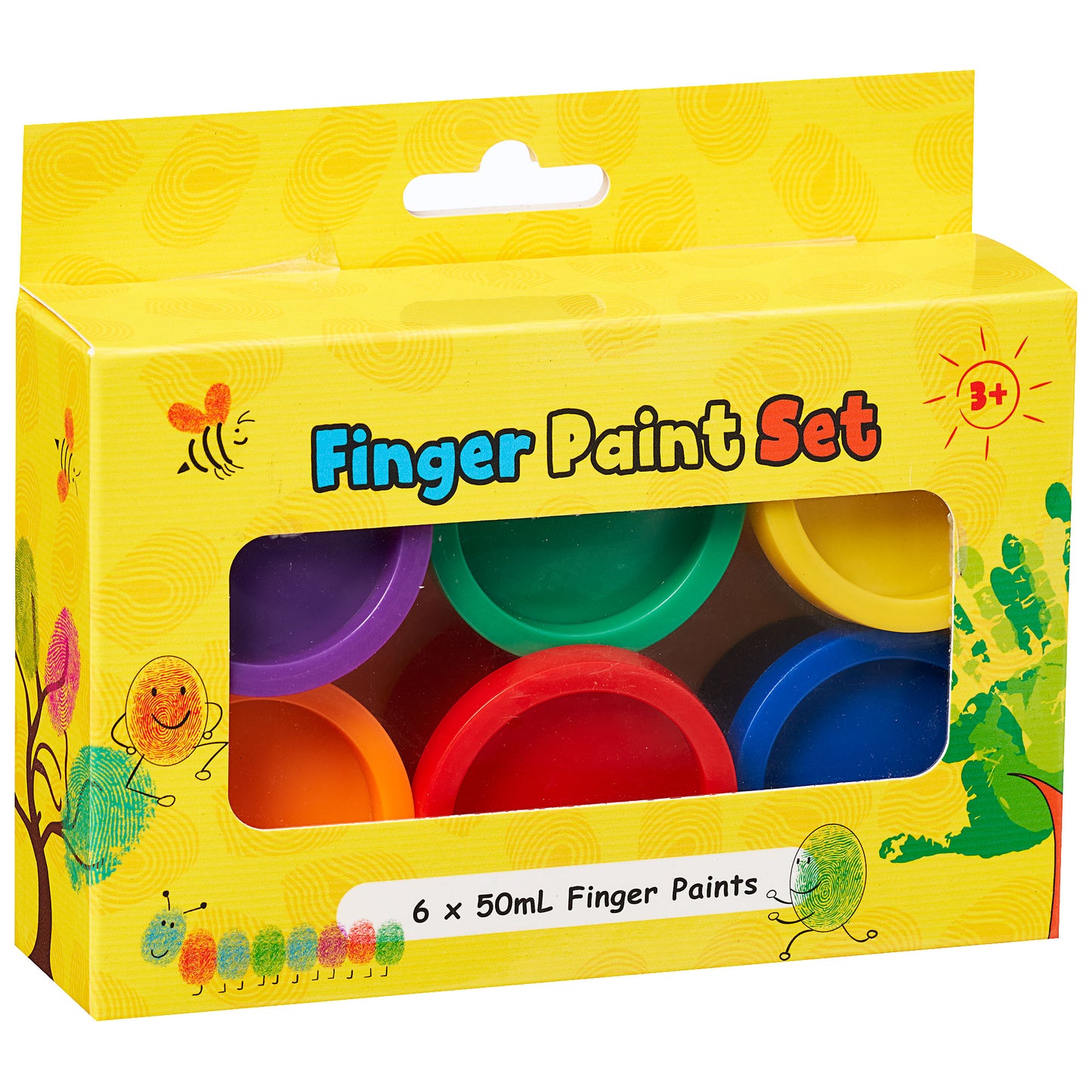 Finger Paint 6 Pots X 50mL