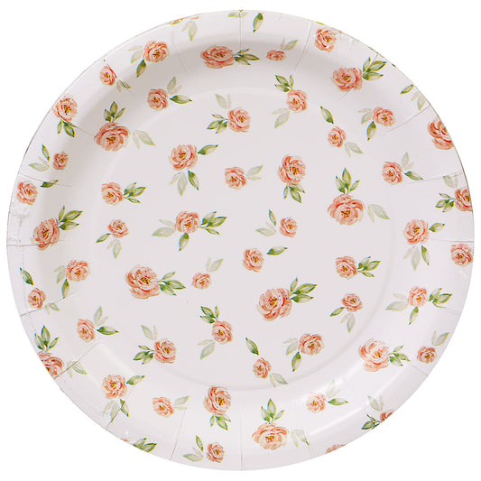 Ditsy Floral Plate 18cm 16pk