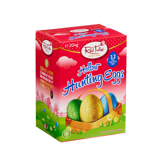 Red Tulip Hollow Hunting Eggs 204g