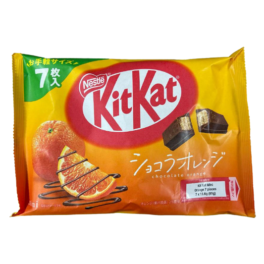 Kit Kat Orange Mini 7pk 81.2g
