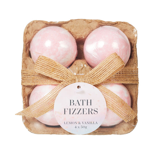 Bath Fizzers Lemon & Vanilla 4x50g
