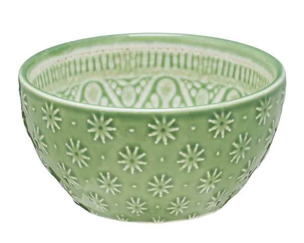 Taj Embossed Bowl 10cm Assorted