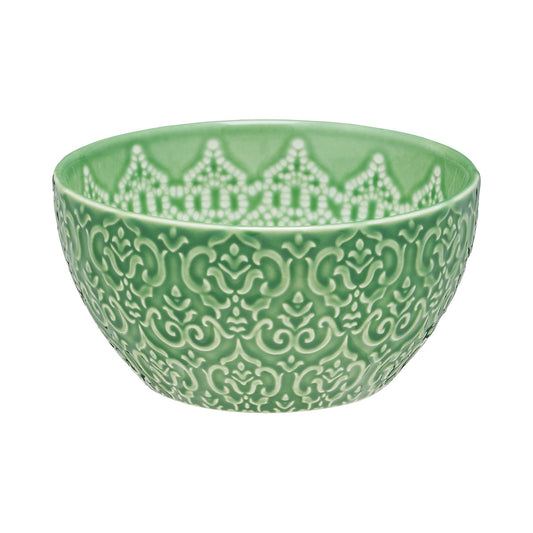 Taj Embossed Bowl 12cm Assorted