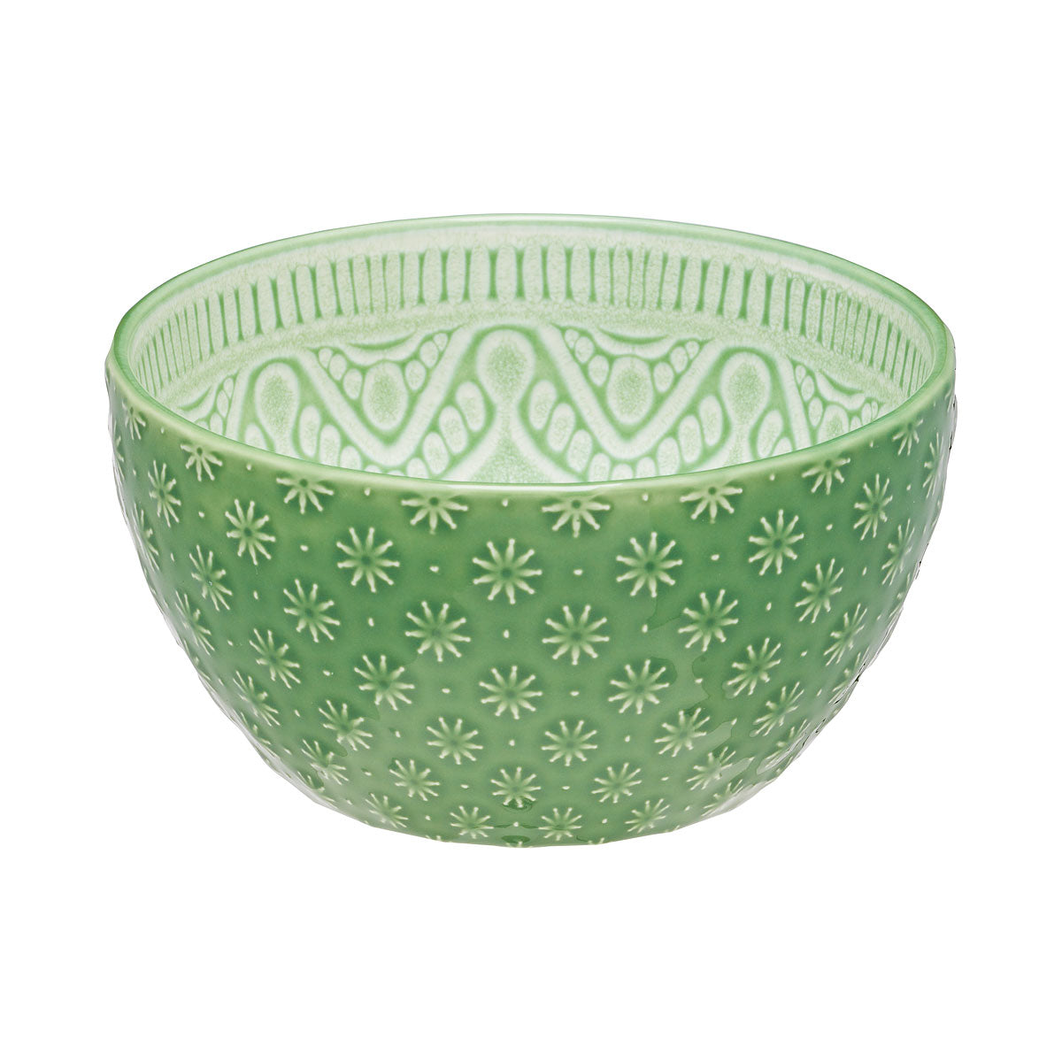 Taj Embossed Bowl 15cm Assorted