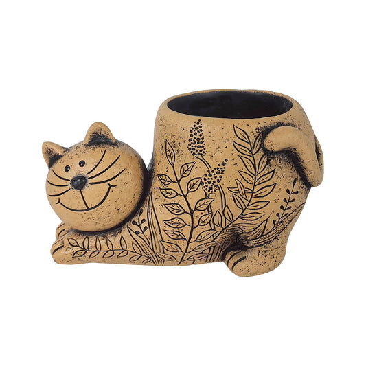 Cement Planter Cat/Dog