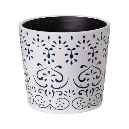 Crackle Finish Ceramic Pot Assorted