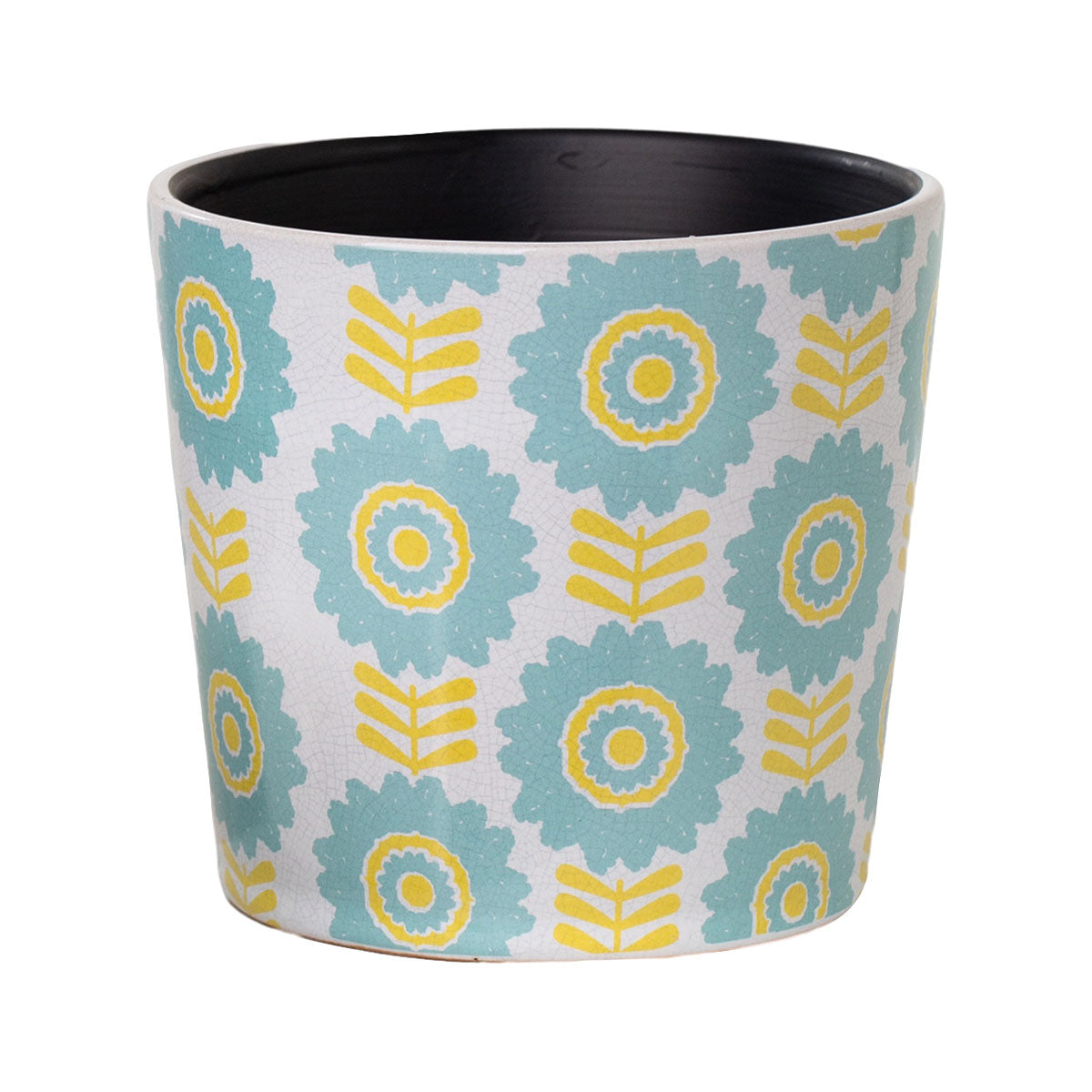 Crackle Finish Ceramic Pot Assorted