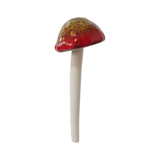 Porcelain Mushroom Stake