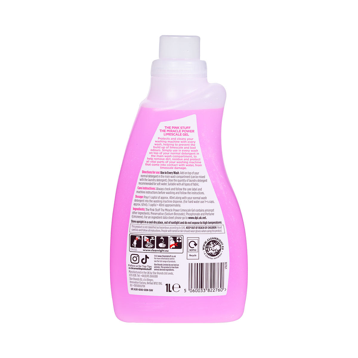 The Pink Stuff Power Limescale Gel 1L