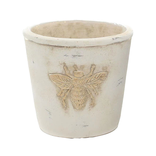 Garden Pot with Bee Design Assorted