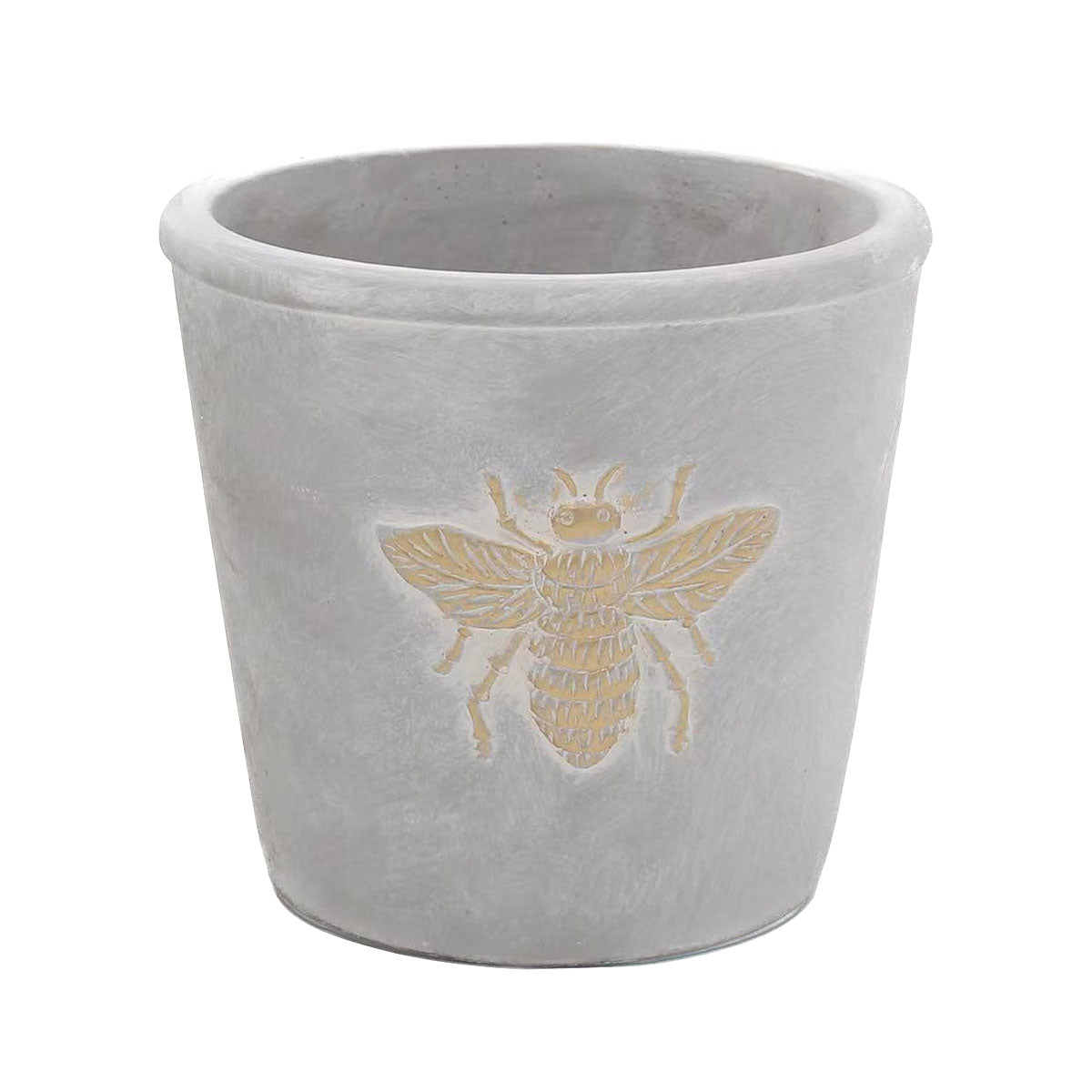 Garden Pot with Bee Design Assorted