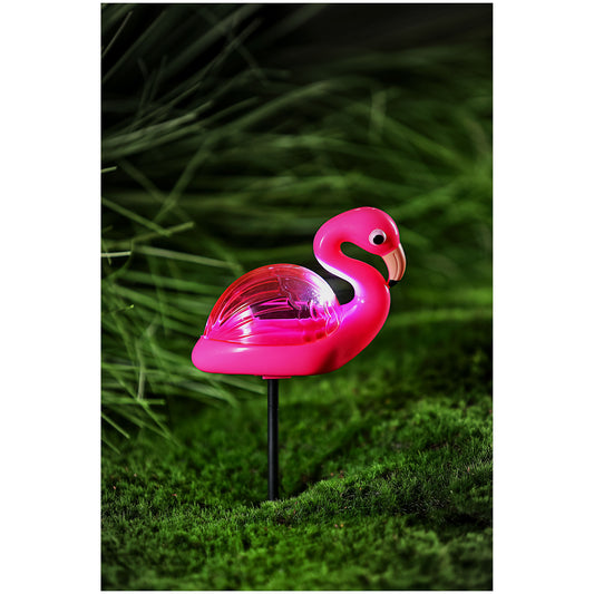Solar Flamingo Stake