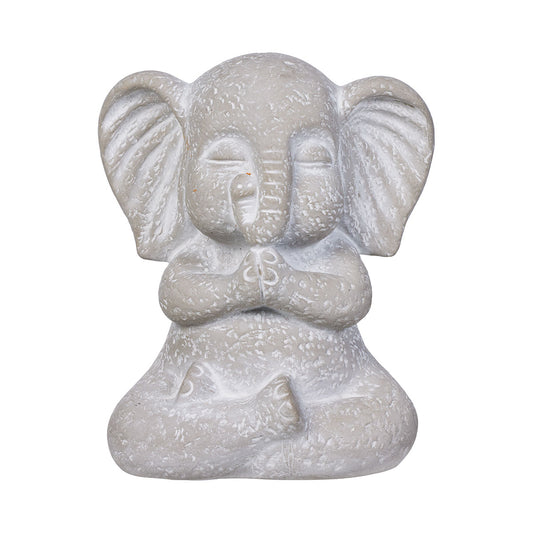 Meditating Elephant Ornament