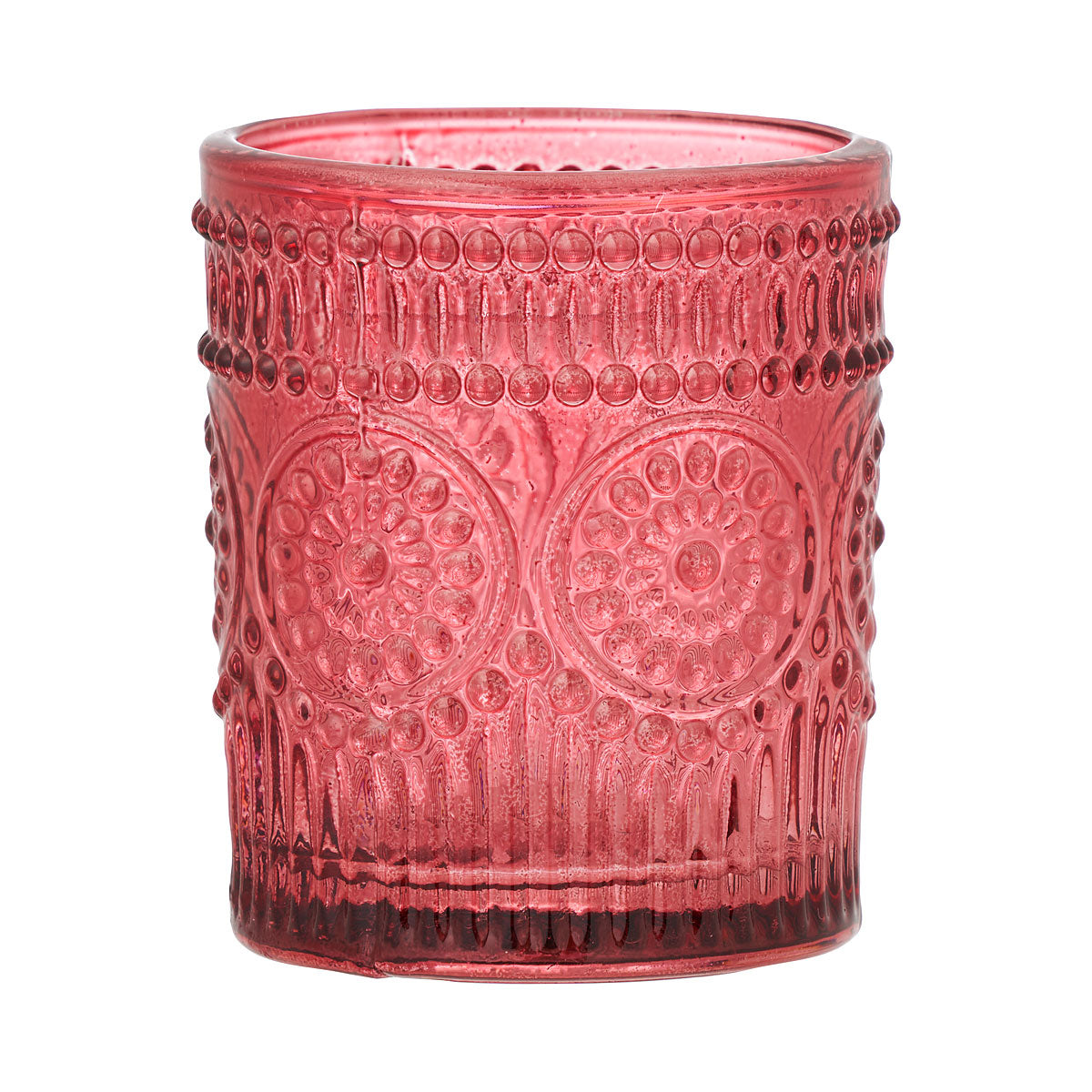 Patterned Glass Tealight Holder Assorted